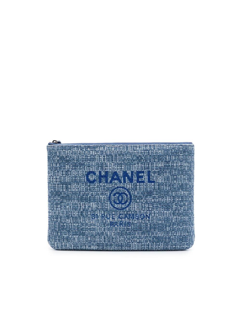 Chanel Medium Tweed Deauville O Case #288522C10B